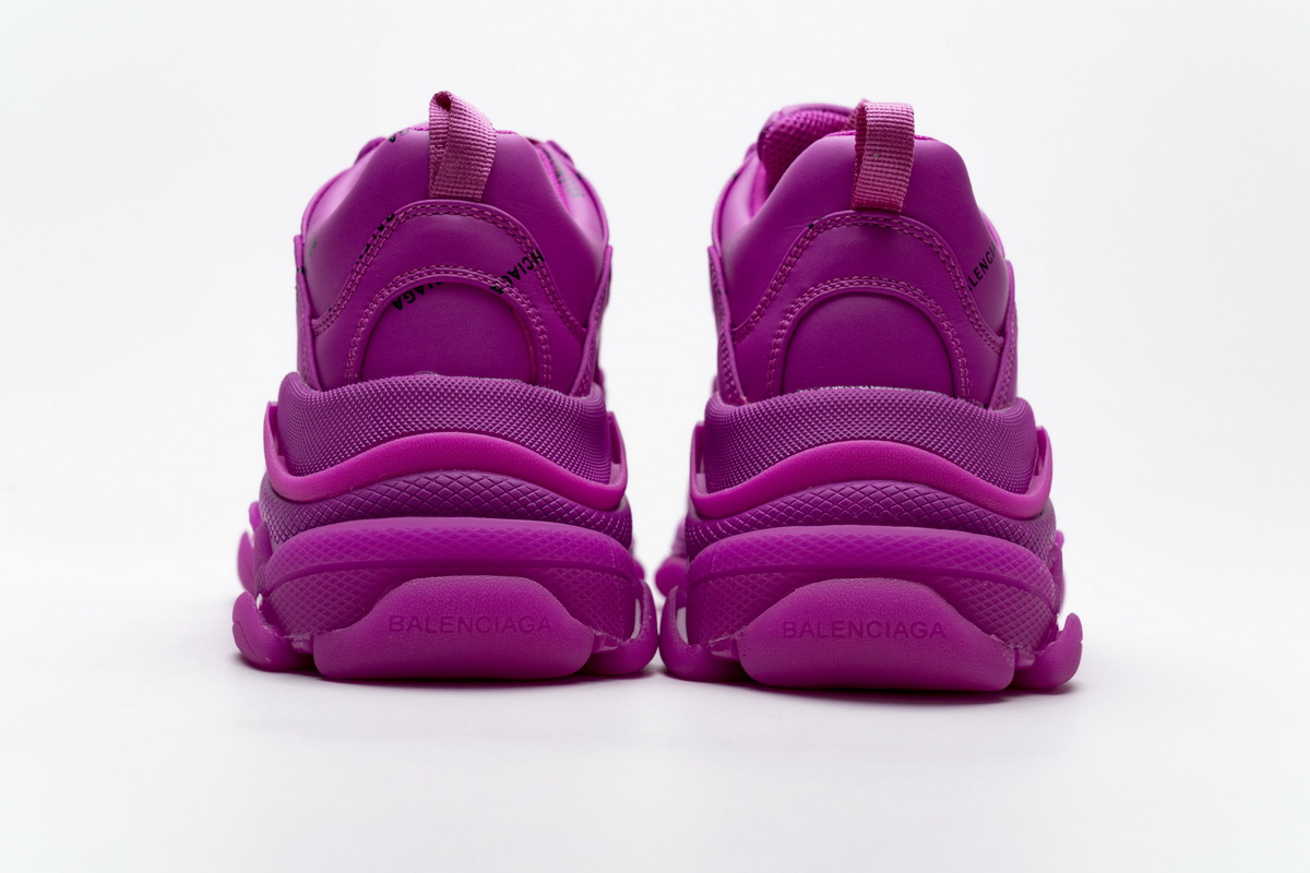 Balenciaga Men's Triple S Clunky Red Shoes - 524039 W2FA1 7634 Balenciaga Men's Triple S Clunky Red Shoes - 524039 W2FA1 7634