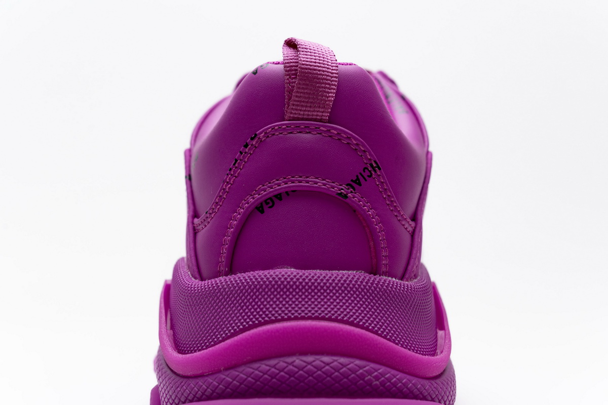 Balenciaga Men's Triple S Clunky Red Shoes - 524039 W2FA1 7634 Balenciaga Men's Triple S Clunky Red Shoes - 524039 W2FA1 7634