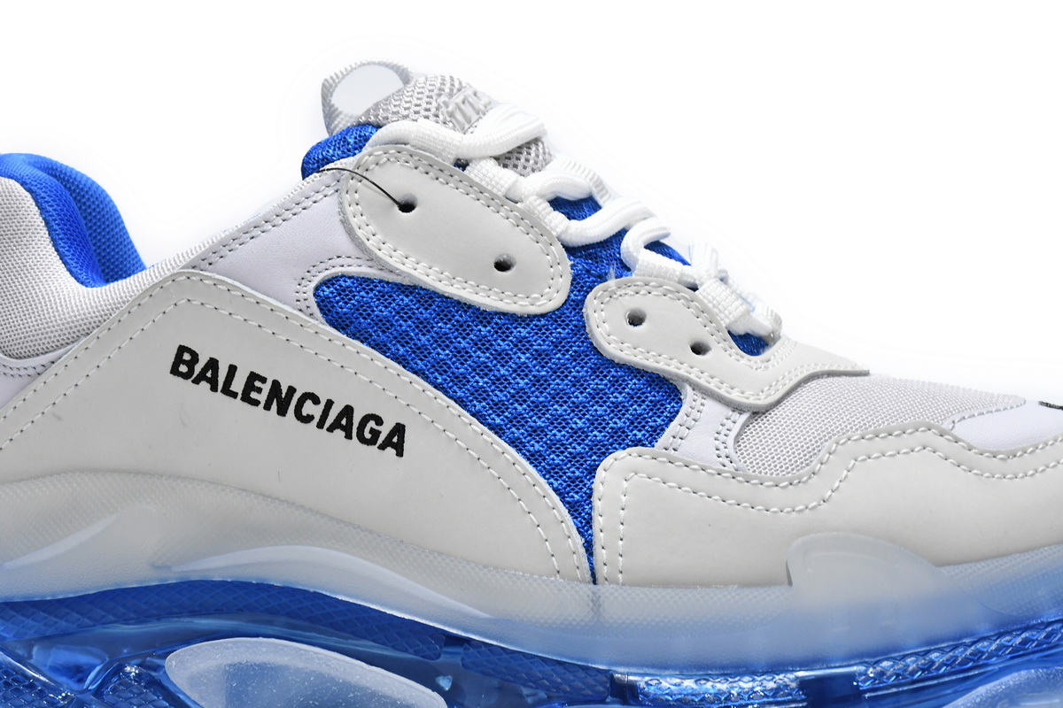 Balenciaga Triple S Sneaker 'White Blue' 541624 W090N 9169 - Stylish and Modern Footwear Balenciaga Triple S Sneaker 'White Blue' 541624 W090N 9169 - Stylish and Modern Footwear