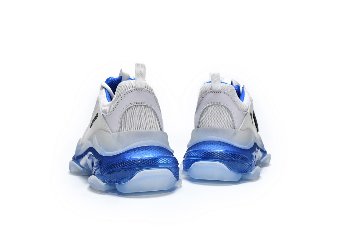 Balenciaga Triple S Sneaker 'White Blue' 541624 W090N 9169 - Stylish and Modern Footwear Balenciaga Triple S Sneaker 'White Blue' 541624 W090N 9169 - Stylish and Modern Footwear