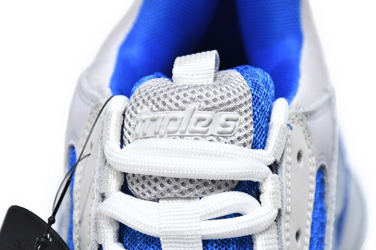 Balenciaga Triple S Sneaker 'White Blue' 541624 W090N 9169 - Stylish and Modern Footwear Balenciaga Triple S Sneaker 'White Blue' 541624 W090N 9169 - Stylish and Modern Footwear