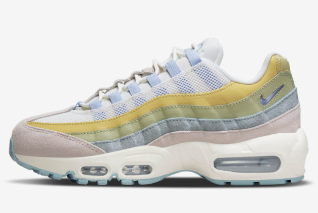 Nike Wmns Air Max 95 Pastel White Green-Blue DR7867-100 | Stylish and Comfortable Women's Sneakers Nike Wmns Air Max 95 Pastel White Green-Blue DR7867-100 | Stylish and Comfortable Women's Sneakers