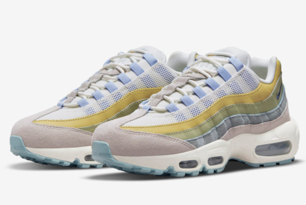Nike Wmns Air Max 95 Pastel White Green-Blue DR7867-100 | Stylish and Comfortable Women's Sneakers Nike Wmns Air Max 95 Pastel White Green-Blue DR7867-100 | Stylish and Comfortable Women's Sneakers