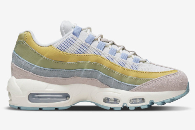 Nike Wmns Air Max 95 Pastel White Green-Blue DR7867-100 | Stylish and Comfortable Women's Sneakers Nike Wmns Air Max 95 Pastel White Green-Blue DR7867-100 | Stylish and Comfortable Women's Sneakers