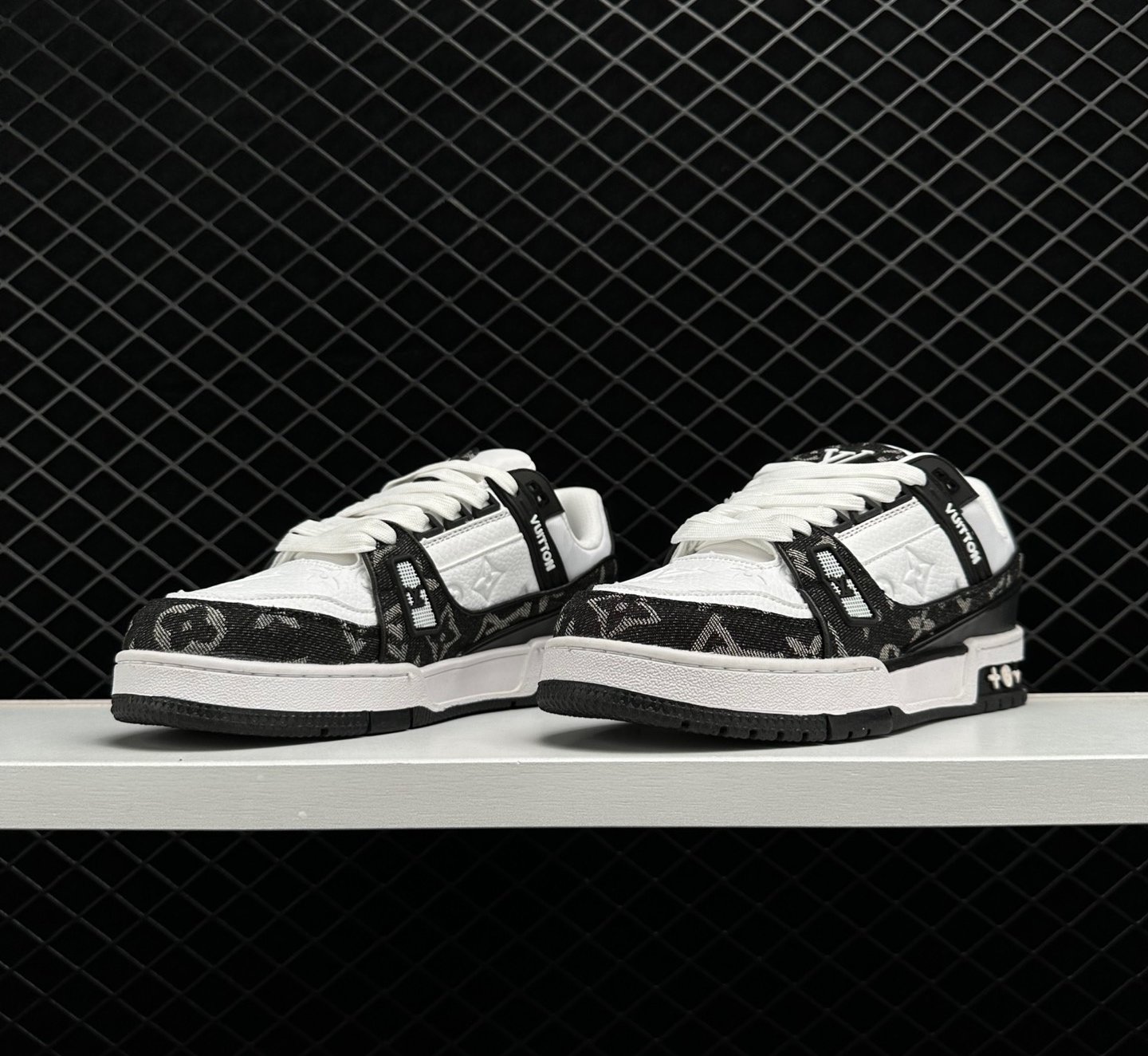 Louis Vuitton Trainer 'Denim Noir' 1A9JG6 - Premium Stylish Footwear Louis Vuitton Trainer 'Denim Noir' 1A9JG6 - Premium Stylish Footwear