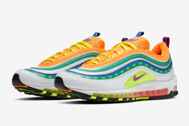 Nike Air Max 97 'London Summer of Love' CI1504-100 - Limited Edition Sneakers Nike Air Max 97 'London Summer of Love' CI1504-100 - Limited Edition Sneakers