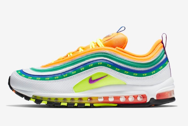 Nike Air Max 97 'London Summer of Love' CI1504-100 - Limited Edition Sneakers Nike Air Max 97 'London Summer of Love' CI1504-100 - Limited Edition Sneakers