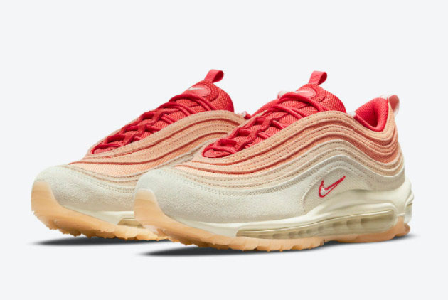 Nike Air Max 97 'Sisterhood' Cashmere/Orange DM8943-700: Stylish Women's Sneakers Nike Air Max 97 'Sisterhood' Cashmere/Orange DM8943-700: Stylish Women's Sneakers
