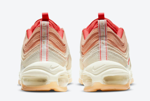 Nike Air Max 97 'Sisterhood' Cashmere/Orange DM8943-700: Stylish Women's Sneakers Nike Air Max 97 'Sisterhood' Cashmere/Orange DM8943-700: Stylish Women's Sneakers