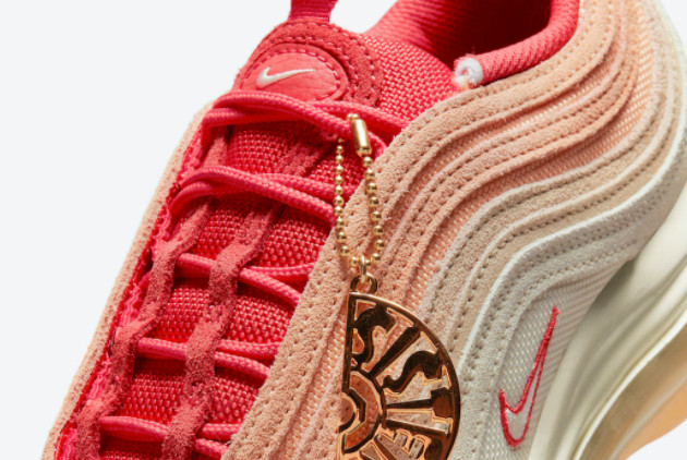 Nike Air Max 97 'Sisterhood' Cashmere/Orange DM8943-700: Stylish Women's Sneakers Nike Air Max 97 'Sisterhood' Cashmere/Orange DM8943-700: Stylish Women's Sneakers