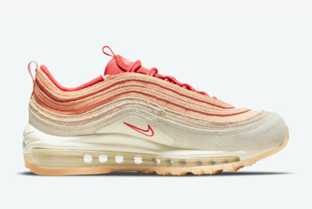 Nike Air Max 97 'Sisterhood' Cashmere/Orange DM8943-700: Stylish Women's Sneakers Nike Air Max 97 'Sisterhood' Cashmere/Orange DM8943-700: Stylish Women's Sneakers
