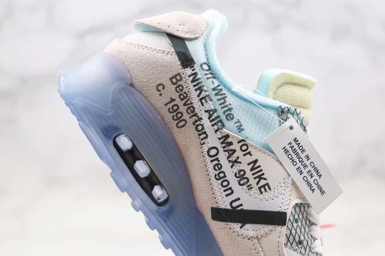 Nike OFF-WHITE x Nike Air Max 90 'The Ten' AA7293-100 - Limited Edition Collaboration Sneakers Nike OFF-WHITE x Nike Air Max 90 'The Ten' AA7293-100 - Limited Edition Collaboration Sneakers