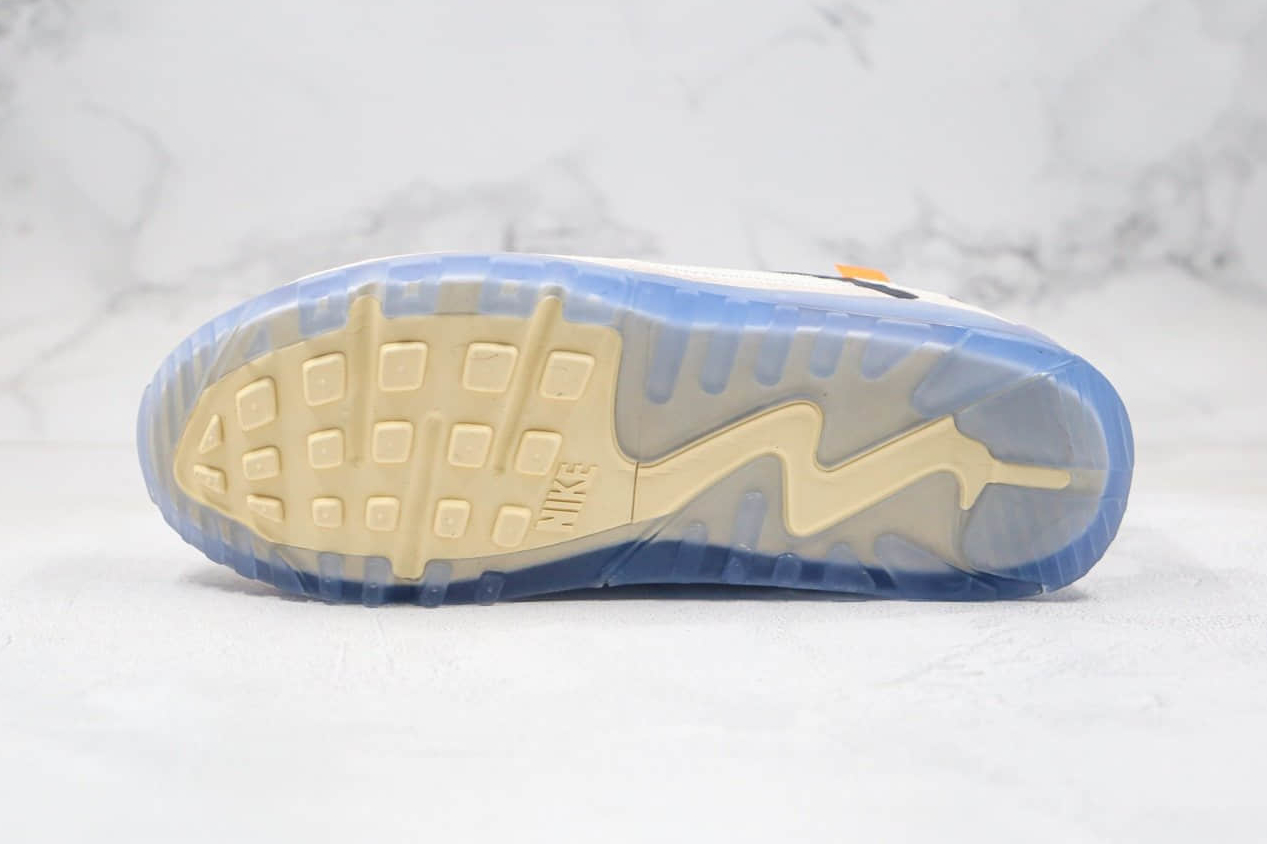 Nike OFF-WHITE x Nike Air Max 90 'The Ten' AA7293-100 - Limited Edition Collaboration Sneakers Nike OFF-WHITE x Nike Air Max 90 'The Ten' AA7293-100 - Limited Edition Collaboration Sneakers