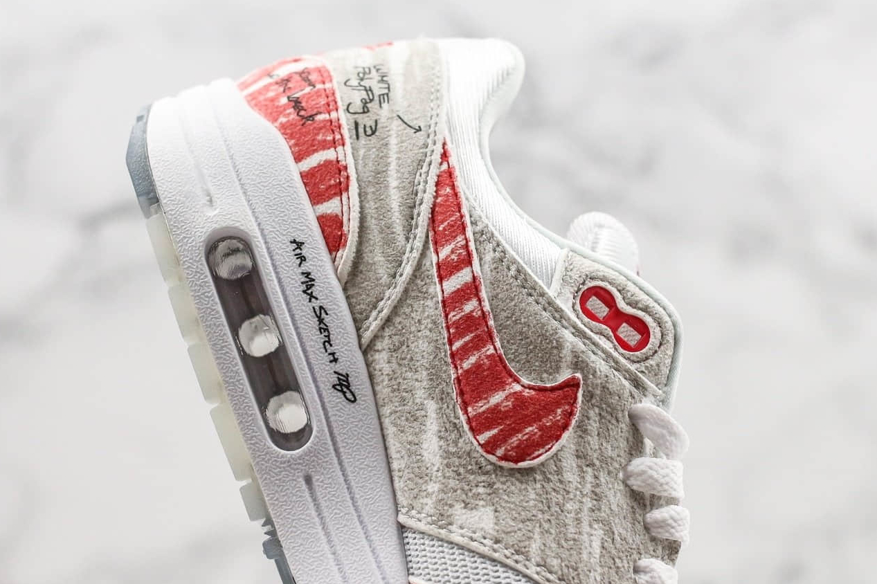 Nike Air Max 1 'Sketch To Shelf - University Red' CJ4286-101 - Buy Now and Elevate Your Style Nike Air Max 1 'Sketch To Shelf - University Red' CJ4286-101 - Buy Now and Elevate Your Style
