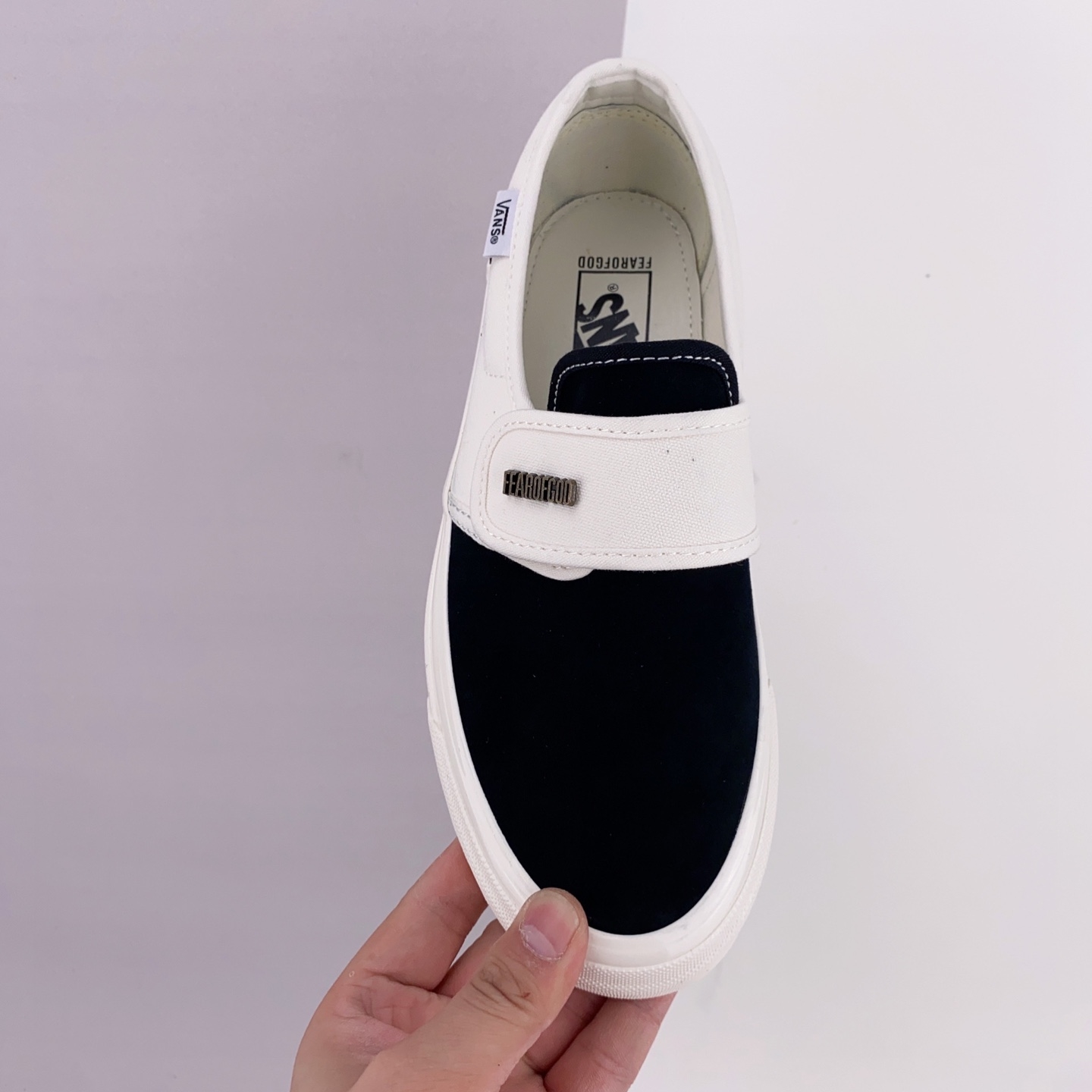 Vans Fear of God Slip-On 47 DX 'Collection 2 Black White' VN0A3J9FPZR Vans Fear of God Slip-On 47 DX 'Collection 2 Black White' VN0A3J9FPZR