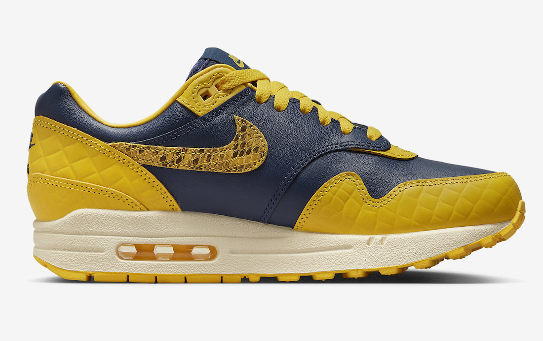 Nike Air Max 1 CO.JP 'Michigan' FJ5479-410 - Premium Sneakers for Michigan Fans Nike Air Max 1 CO.JP 'Michigan' FJ5479-410 - Premium Sneakers for Michigan Fans