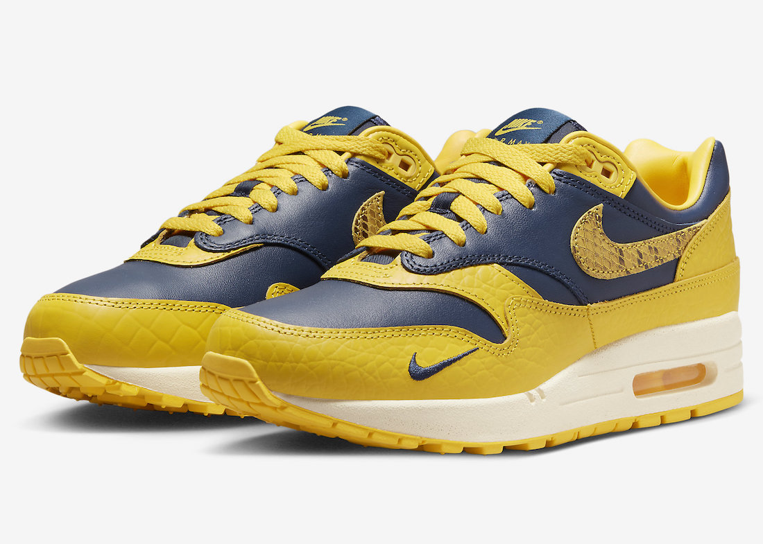 Nike Air Max 1 CO.JP 'Michigan' FJ5479-410 - Premium Sneakers for Michigan Fans Nike Air Max 1 CO.JP 'Michigan' FJ5479-410 - Premium Sneakers for Michigan Fans