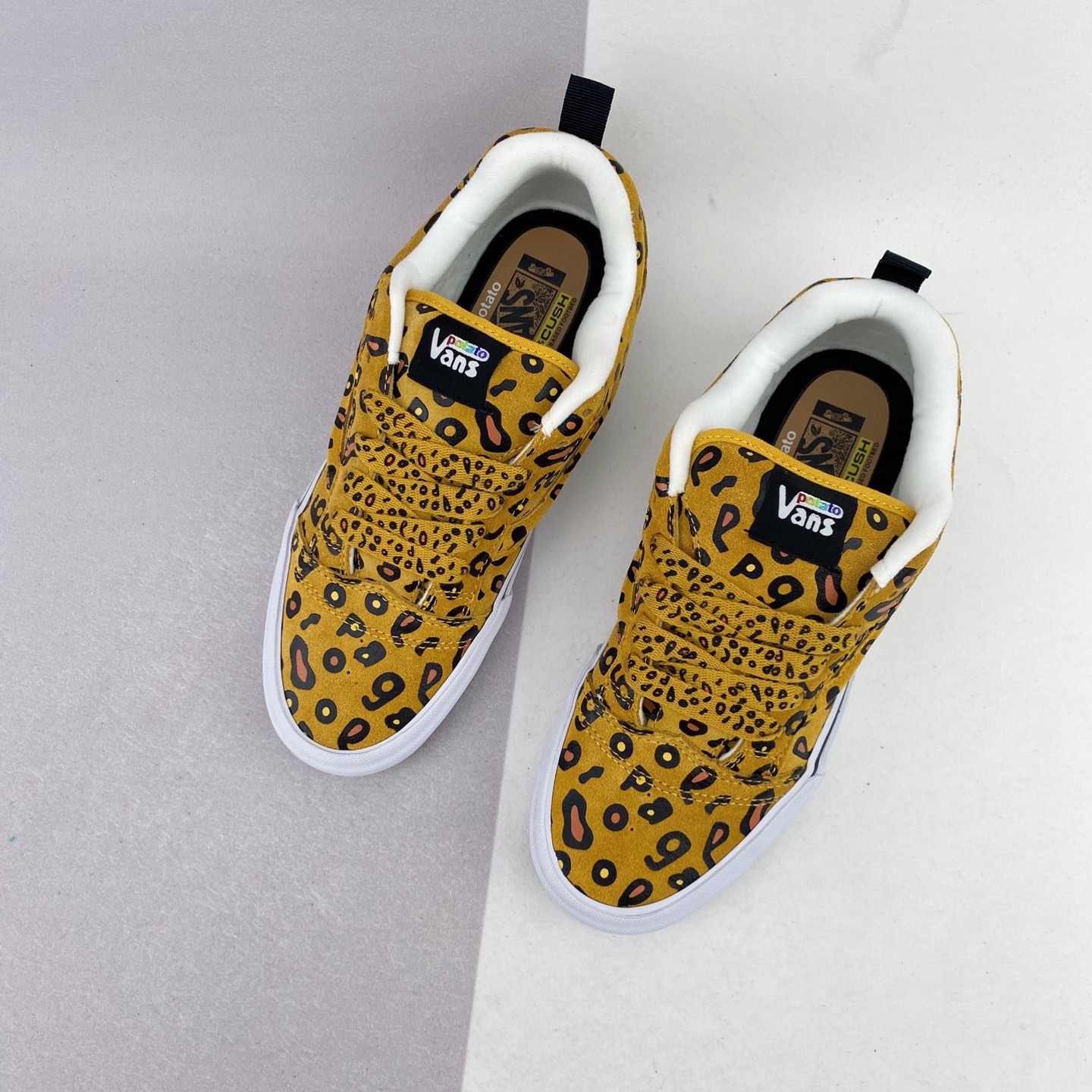 Vans Knu-Skool VR3 LX Imran Potato Leopard Golden Glow - Limited Edition Vans Knu-Skool VR3 LX Imran Potato Leopard Golden Glow - Limited Edition