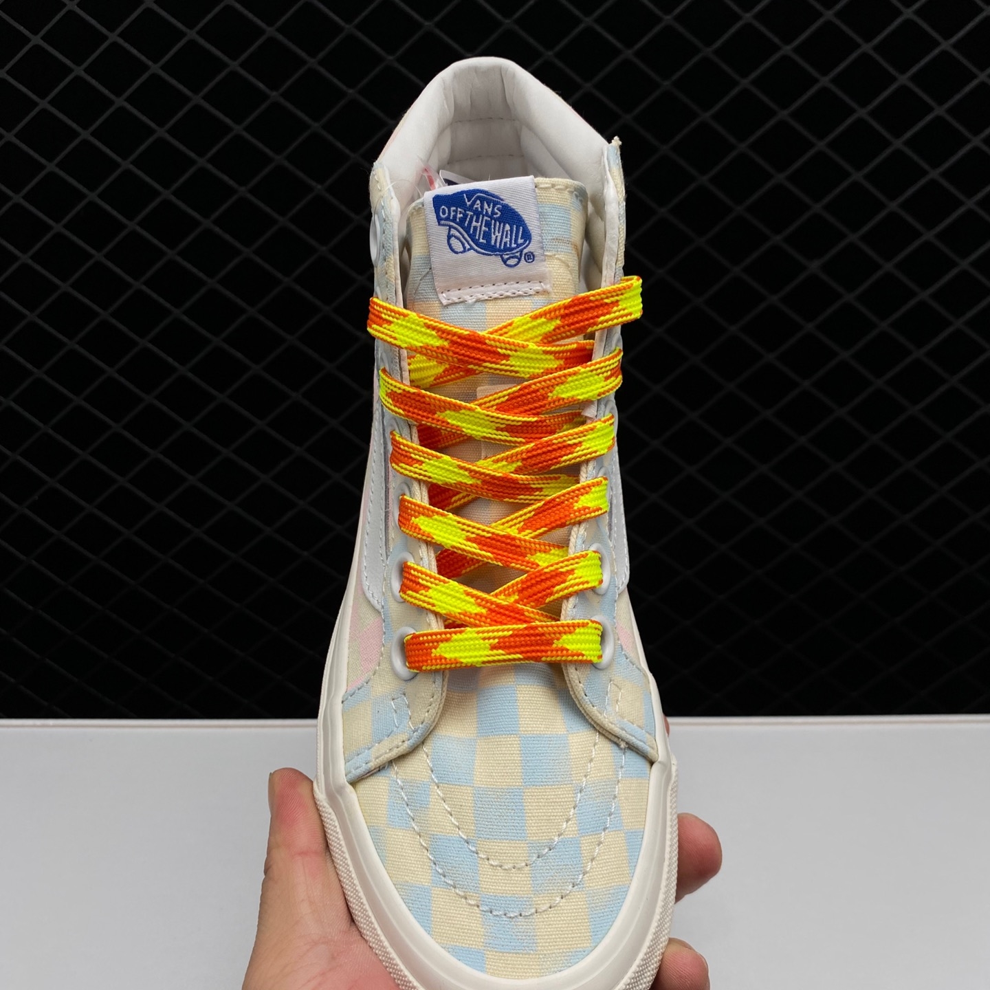 Vans SK8-HI 38 Blue Pink White VN0A5KRIB37 | Limited Edition Classic Sneakers Vans SK8-HI 38 Blue Pink White VN0A5KRIB37 | Limited Edition Classic Sneakers