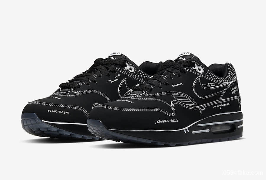 Nike Air Max 1 'Sketch To Shelf - Black' CJ4286-001 | Shop Now for Premium Sneakers Nike Air Max 1 'Sketch To Shelf - Black' CJ4286-001 | Shop Now for Premium Sneakers