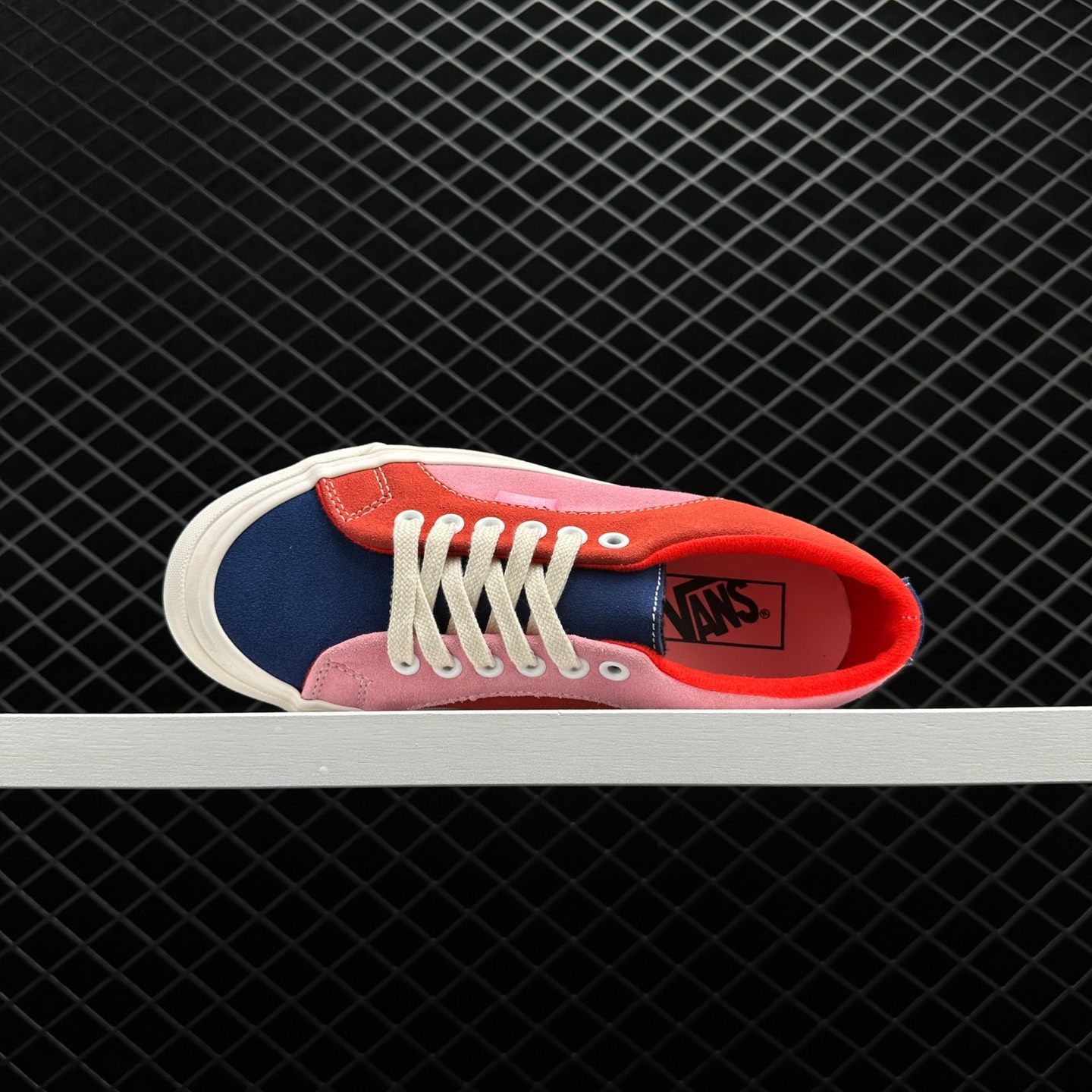 Vans Unisex Lampin 86 DX Sneakers - Red Blue Pink - VN0A7Q4R9NR Vans Unisex Lampin 86 DX Sneakers - Red Blue Pink - VN0A7Q4R9NR