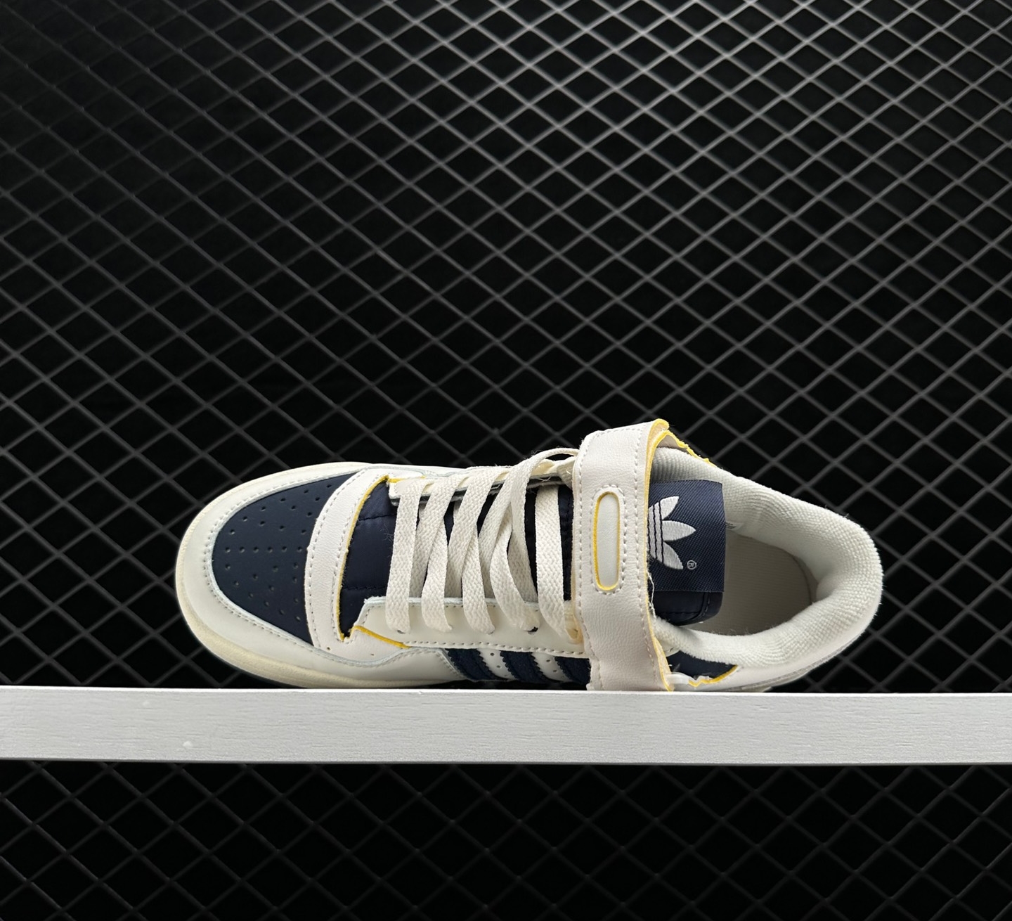 Adidas Forum 84 Low 'Off White Collegiate Navy' GZ6427 - Trendy Retro Sneakers for Fashion-Forward Individuals Adidas Forum 84 Low 'Off White Collegiate Navy' GZ6427 - Trendy Retro Sneakers for Fashion-Forward Individuals