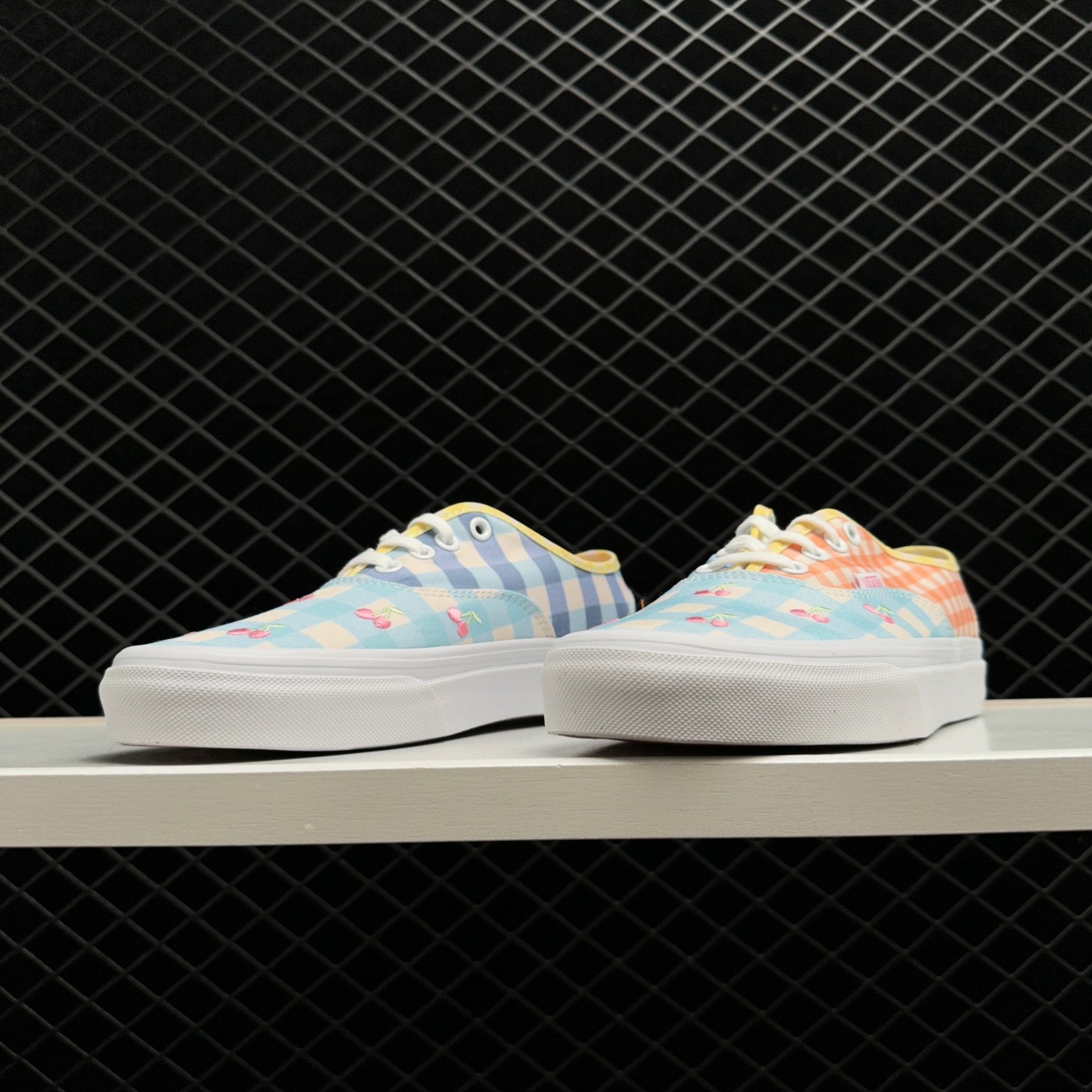 Vans Authentic Gingham Block 'Blue Pink Yellow' Shoes Vans Authentic Gingham Block 'Blue Pink Yellow' Shoes