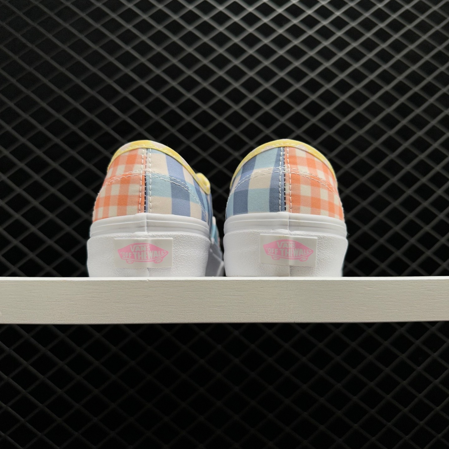 Vans Authentic Gingham Block 'Blue Pink Yellow' Shoes Vans Authentic Gingham Block 'Blue Pink Yellow' Shoes