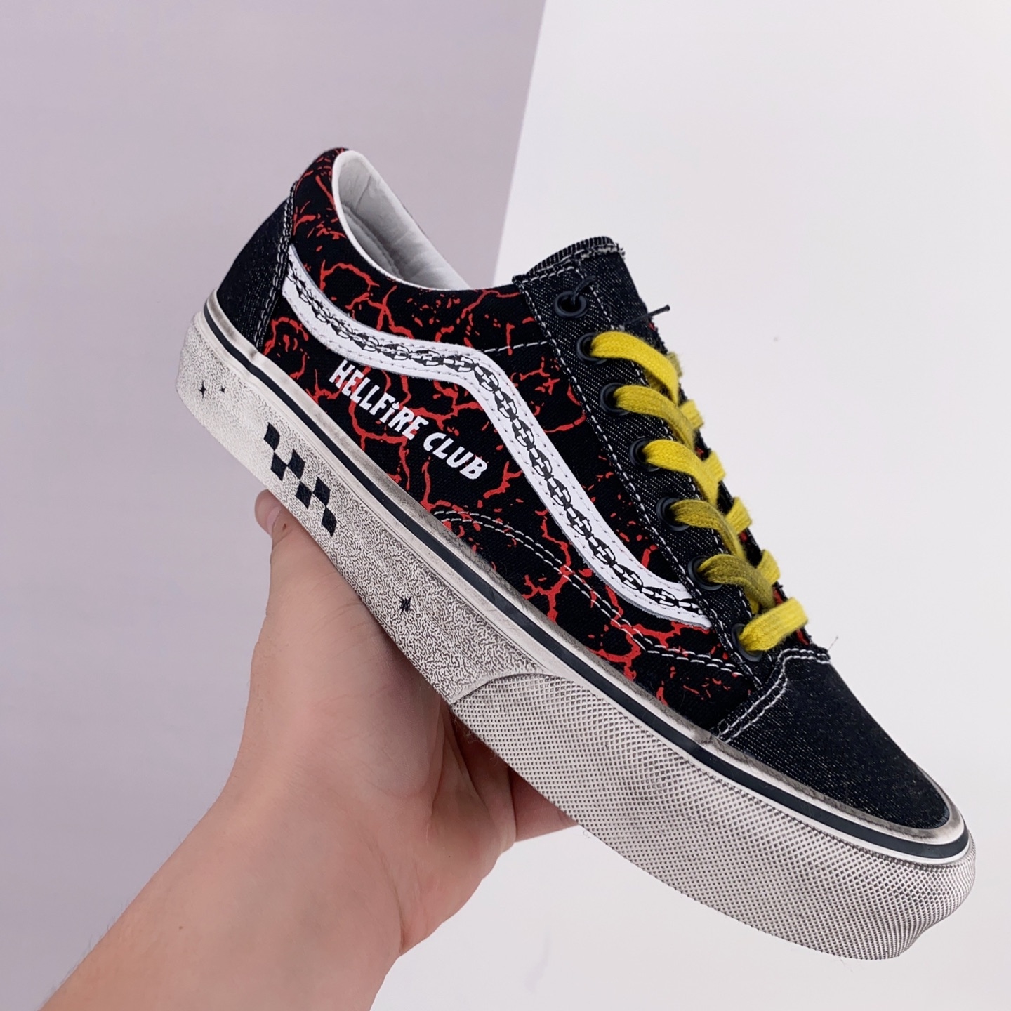 Vans Stranger Things x Style 36 'Hellfire Club' VN0A3DZ3Y09 - Exclusive Collaboration with Iconic TV Series Vans Stranger Things x Style 36 'Hellfire Club' VN0A3DZ3Y09 - Exclusive Collaboration with Iconic TV Series