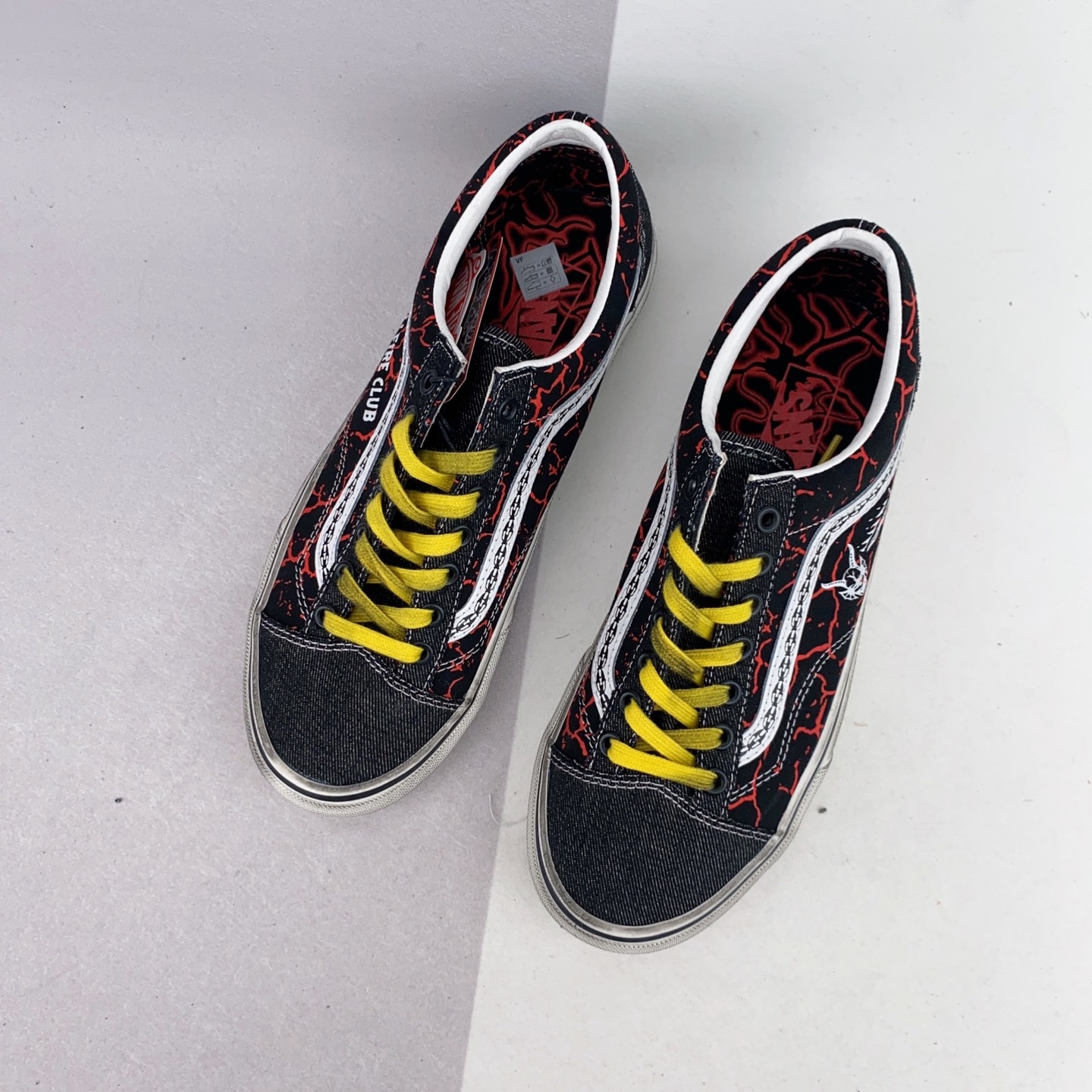 Vans Stranger Things x Style 36 'Hellfire Club' VN0A3DZ3Y09 - Exclusive Collaboration with Iconic TV Series Vans Stranger Things x Style 36 'Hellfire Club' VN0A3DZ3Y09 - Exclusive Collaboration with Iconic TV Series