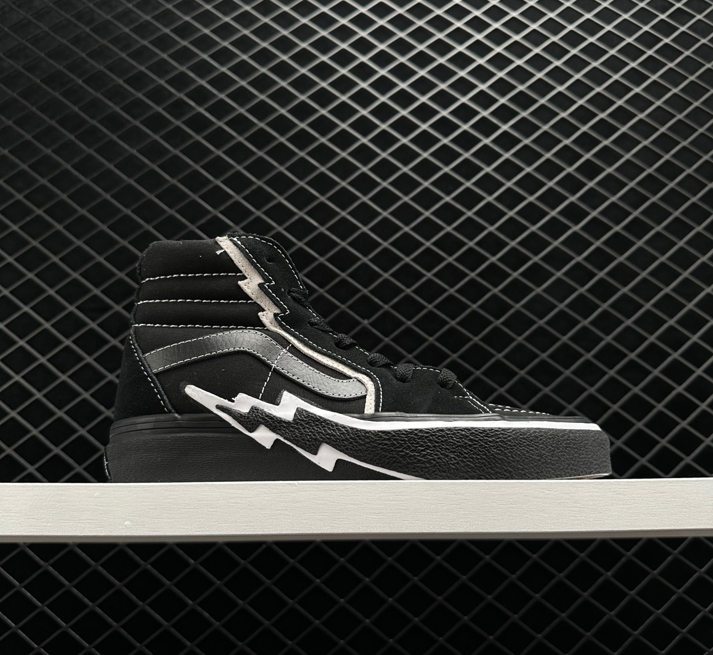 Vans SK8-HI 'Bolt - Black' VN0A5JIVBKA | Sleek and Stylish High-Top Sneakers Vans SK8-HI 'Bolt - Black' VN0A5JIVBKA | Sleek and Stylish High-Top Sneakers