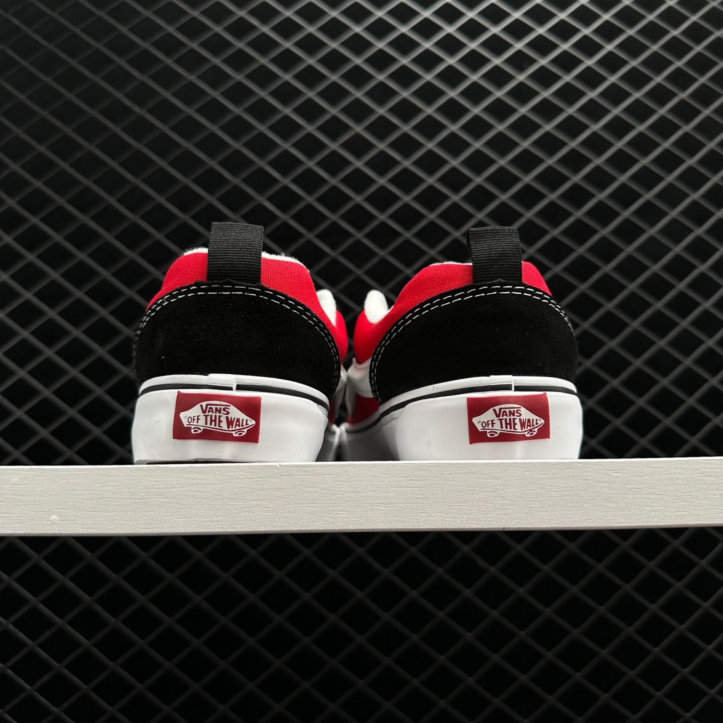 Vans Knu Skool Shoe 'Black Red' - Trendy Style for Any Occasion Vans Knu Skool Shoe 'Black Red' - Trendy Style for Any Occasion