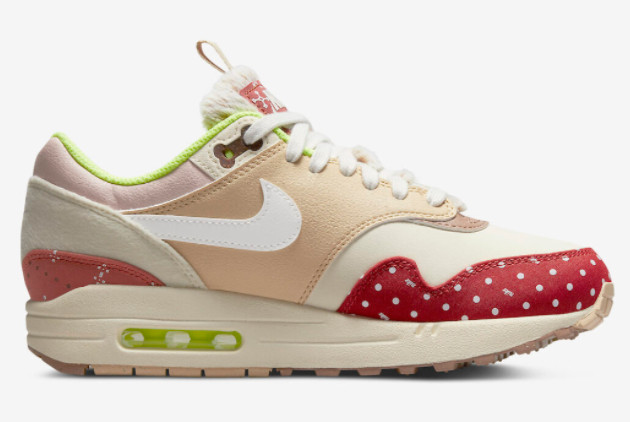 Nike Air Max 1 PRM WMNS 'Best Friend' Sail/Coconut Milk-Acid Orange-Sail DR2553-111 - Stylish and Trendy Sneakers Nike Air Max 1 PRM WMNS 'Best Friend' Sail/Coconut Milk-Acid Orange-Sail DR2553-111 - Stylish and Trendy Sneakers