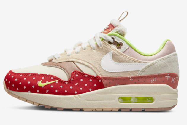 Nike Air Max 1 PRM WMNS 'Best Friend' Sail/Coconut Milk-Acid Orange-Sail DR2553-111 - Stylish and Trendy Sneakers Nike Air Max 1 PRM WMNS 'Best Friend' Sail/Coconut Milk-Acid Orange-Sail DR2553-111 - Stylish and Trendy Sneakers
