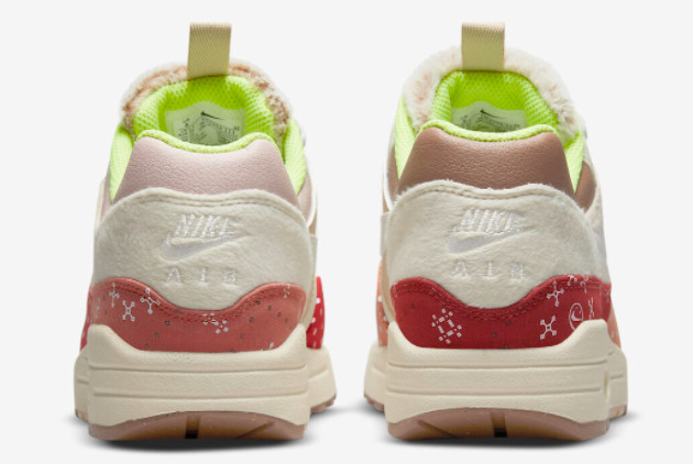 Nike Air Max 1 PRM WMNS 'Best Friend' Sail/Coconut Milk-Acid Orange-Sail DR2553-111 - Stylish and Trendy Sneakers Nike Air Max 1 PRM WMNS 'Best Friend' Sail/Coconut Milk-Acid Orange-Sail DR2553-111 - Stylish and Trendy Sneakers