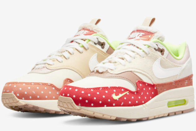Nike Air Max 1 PRM WMNS 'Best Friend' Sail/Coconut Milk-Acid Orange-Sail DR2553-111 - Stylish and Trendy Sneakers Nike Air Max 1 PRM WMNS 'Best Friend' Sail/Coconut Milk-Acid Orange-Sail DR2553-111 - Stylish and Trendy Sneakers