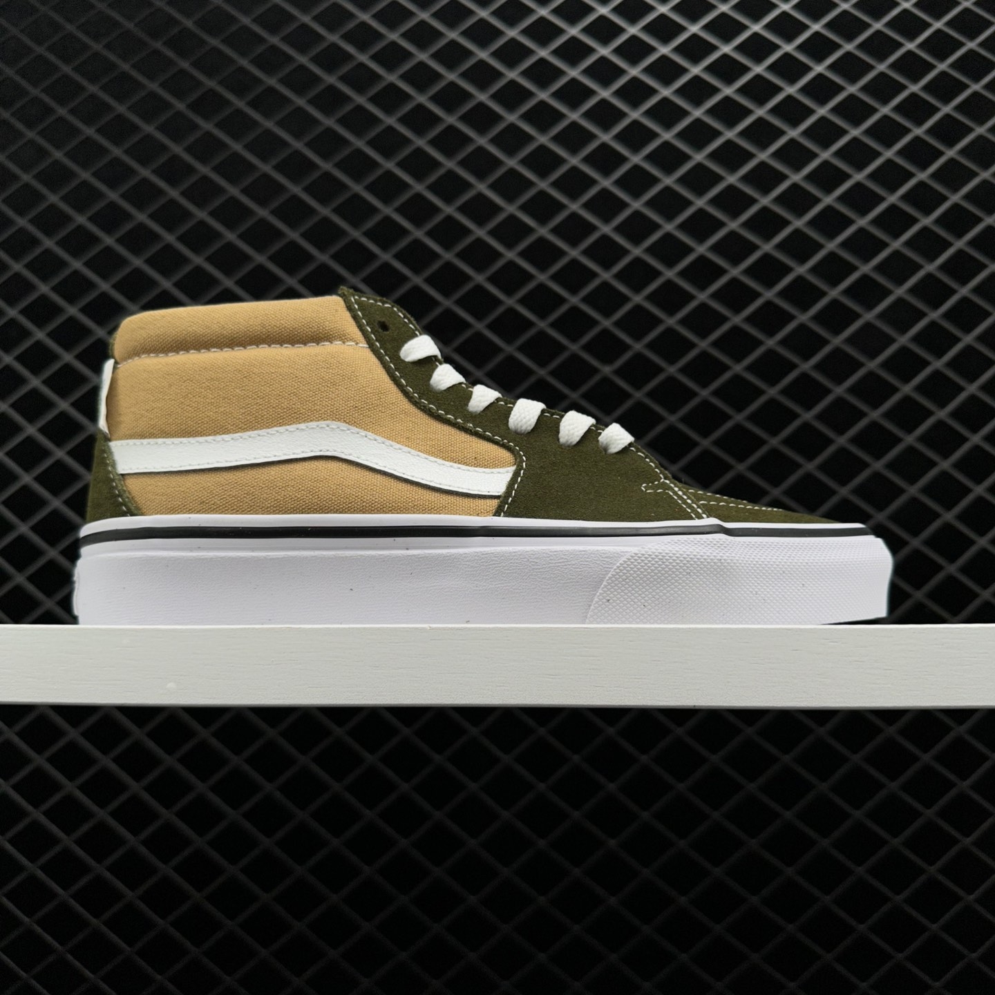 Vans JJJJound x Sk8-Mid Vault LX Green Sneakers – Limited Edition Vans JJJJound x Sk8-Mid Vault LX Green Sneakers – Limited Edition
