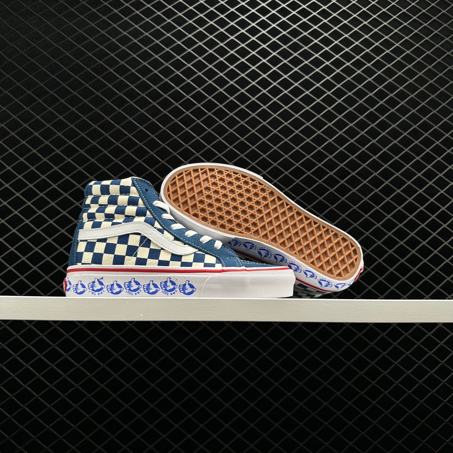 Vans BMX SK8-HI Reissue True Navy Skate Shoes - VN0A4BV8V3X Vans BMX SK8-HI Reissue True Navy Skate Shoes - VN0A4BV8V3X