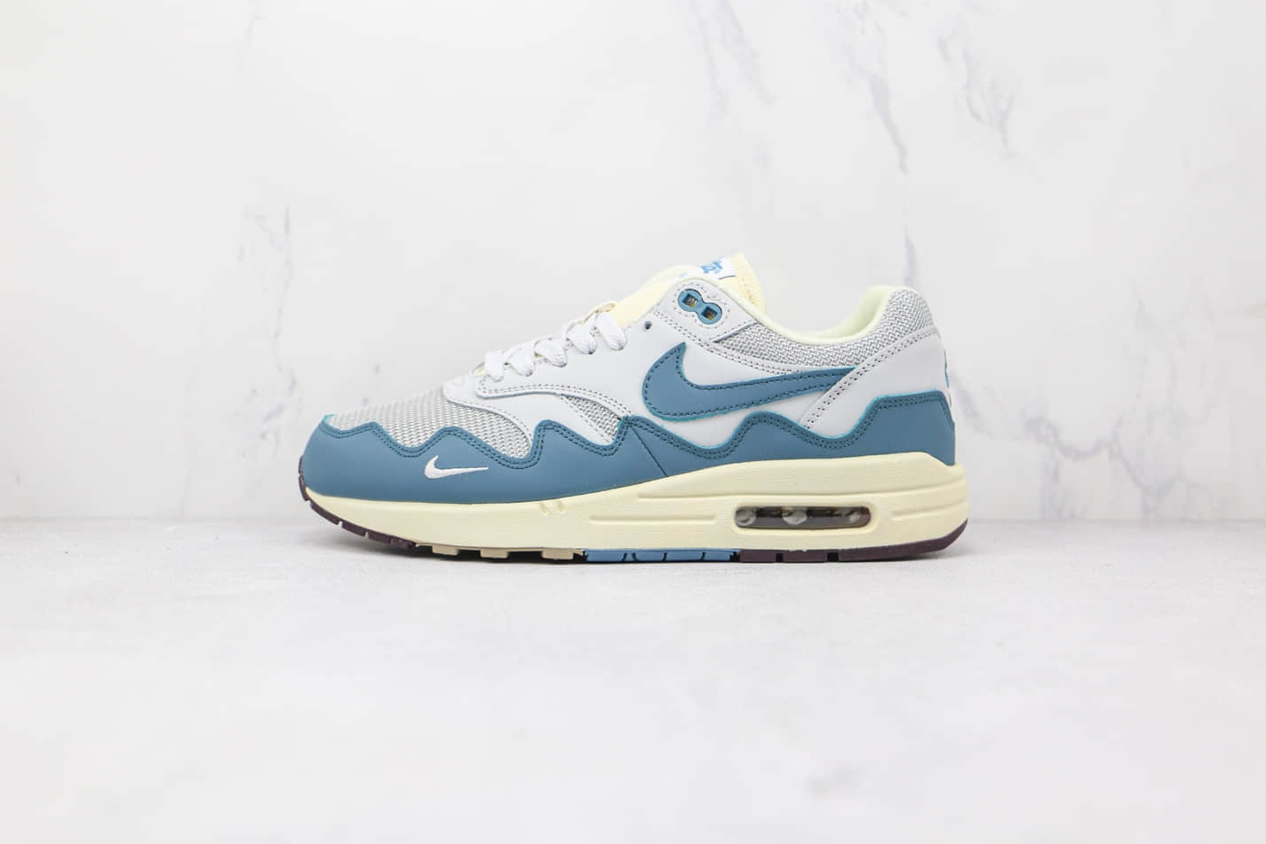 Patta x Nike Air Max 1 'Noise Aqua' DH1348-004: Stylish Collaboration with Vibrant Hues for Sneaker Enthusiasts Patta x Nike Air Max 1 'Noise Aqua' DH1348-004: Stylish Collaboration with Vibrant Hues for Sneaker Enthusiasts