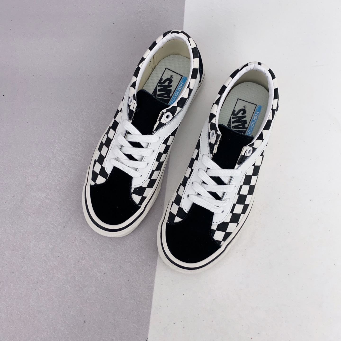 Vans Bold Ni Checkerboard 'Black Marshmallow' VN0A3WLPR6R - Stylish and Eye-catching Sneakers Vans Bold Ni Checkerboard 'Black Marshmallow' VN0A3WLPR6R - Stylish and Eye-catching Sneakers