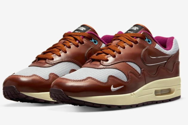 Patta x Nike Air Max 1 'Brown' DO9549-200 - Limited Edition Sneakers Patta x Nike Air Max 1 'Brown' DO9549-200 - Limited Edition Sneakers
