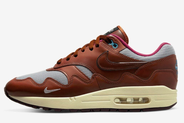 Patta x Nike Air Max 1 'Brown' DO9549-200 - Limited Edition Sneakers Patta x Nike Air Max 1 'Brown' DO9549-200 - Limited Edition Sneakers